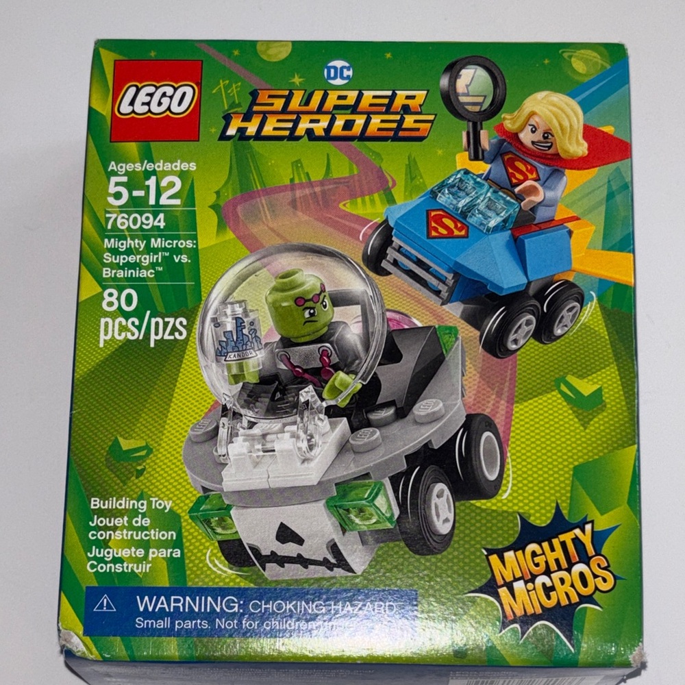 Lego Marvel Super Hero's Mighty Micro Supergirl vs. Brainiac Set 76094 Lego